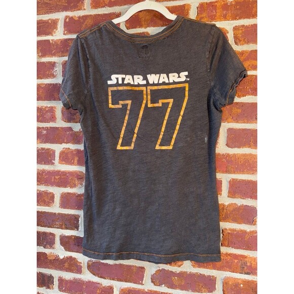 Star Wars glitter tee number 77 on back size large - Picture 3 of 7